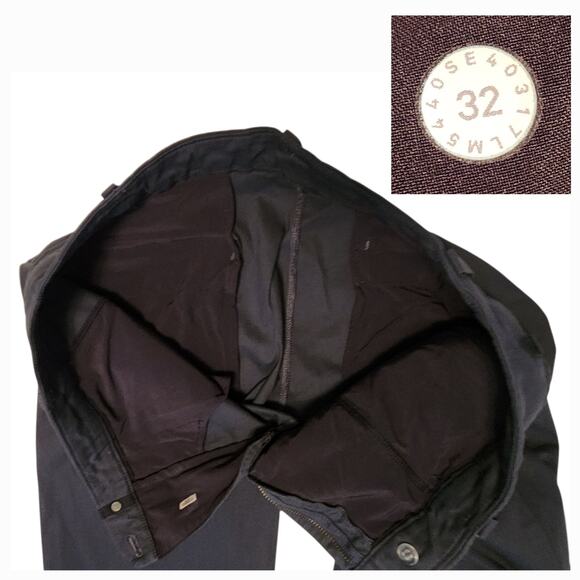 Lululemon Commission Pants Classic Fit  ABC stretchy moisture wicking sz 32 x 33 - Picture 4 of 12